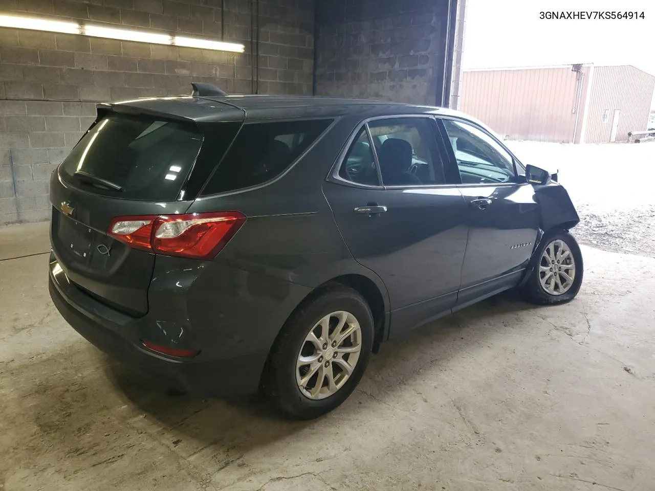 2019 Chevrolet Equinox Ls VIN: 3GNAXHEV7KS564914 Lot: 79615234