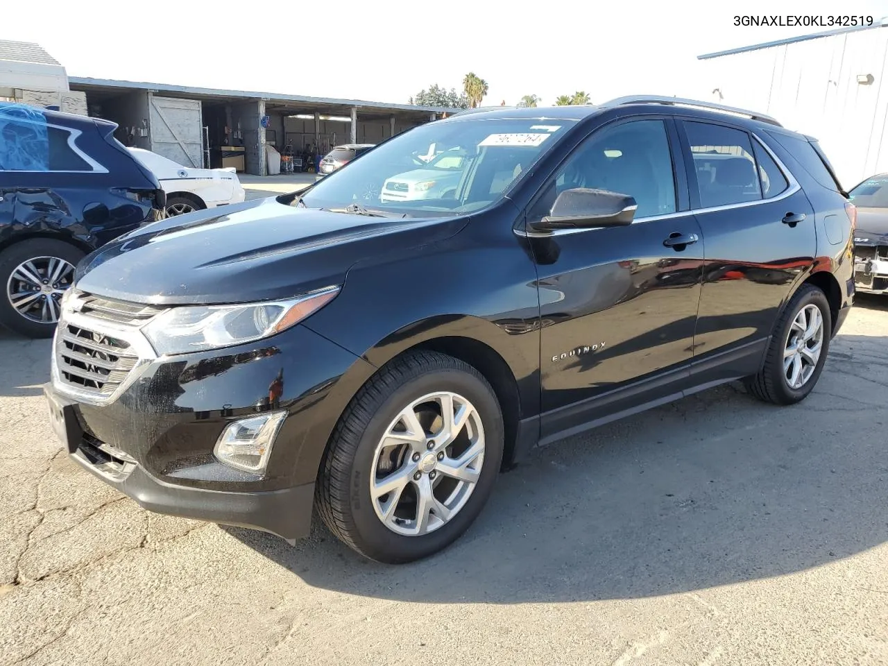 2019 Chevrolet Equinox Lt VIN: 3GNAXLEX0KL342519 Lot: 79627264