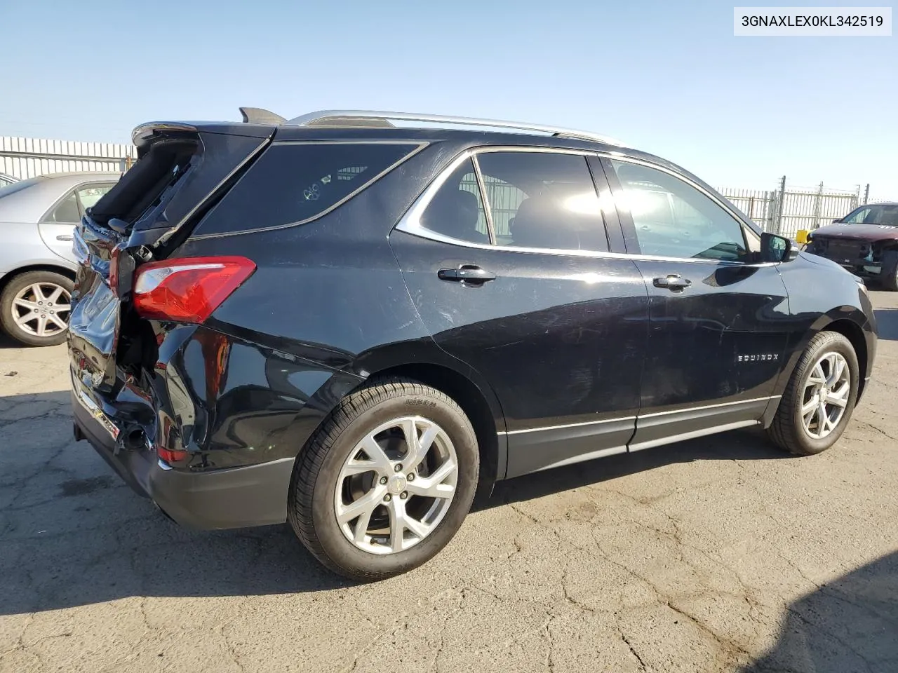 2019 Chevrolet Equinox Lt VIN: 3GNAXLEX0KL342519 Lot: 79627264