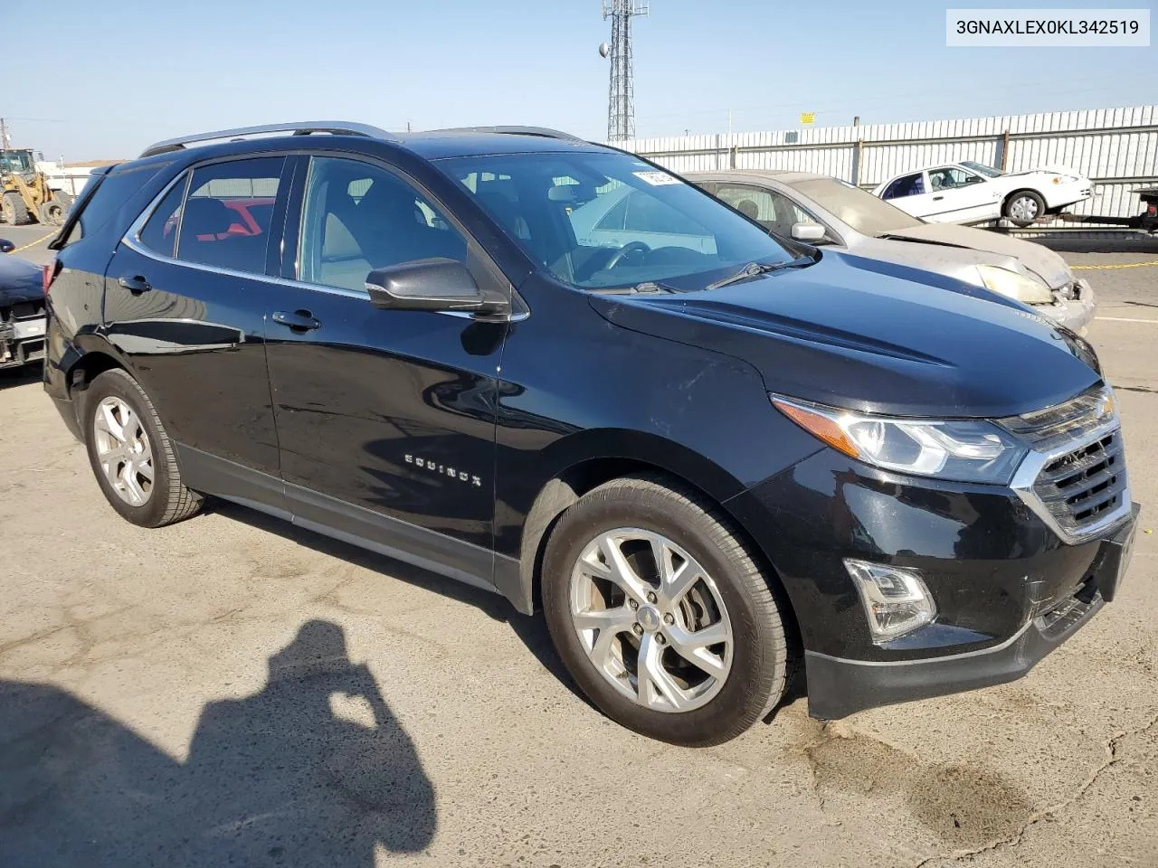 2019 Chevrolet Equinox Lt VIN: 3GNAXLEX0KL342519 Lot: 79627264