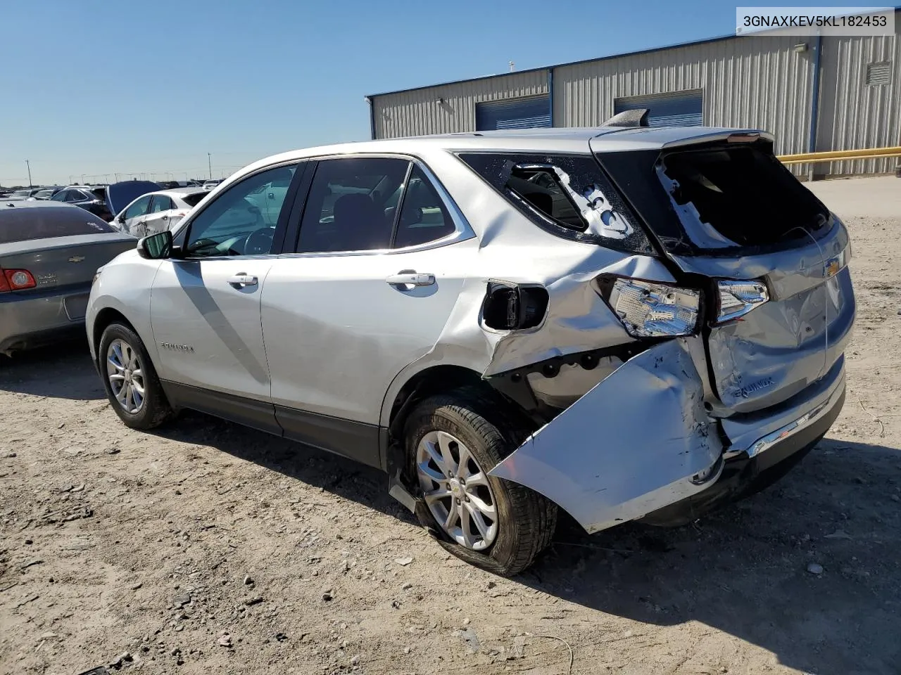 2019 Chevrolet Equinox Lt VIN: 3GNAXKEV5KL182453 Lot: 79641344