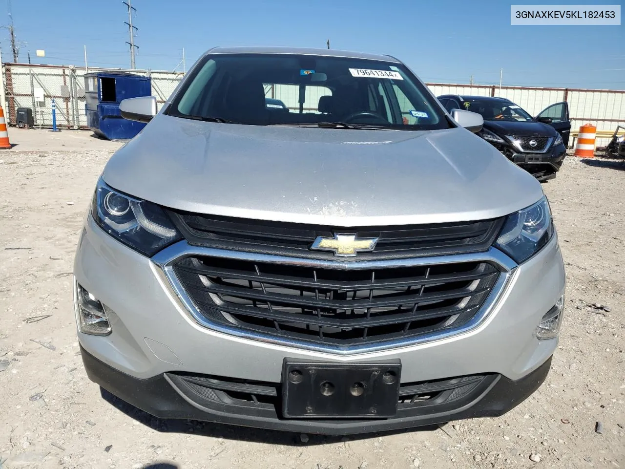 2019 Chevrolet Equinox Lt VIN: 3GNAXKEV5KL182453 Lot: 79641344