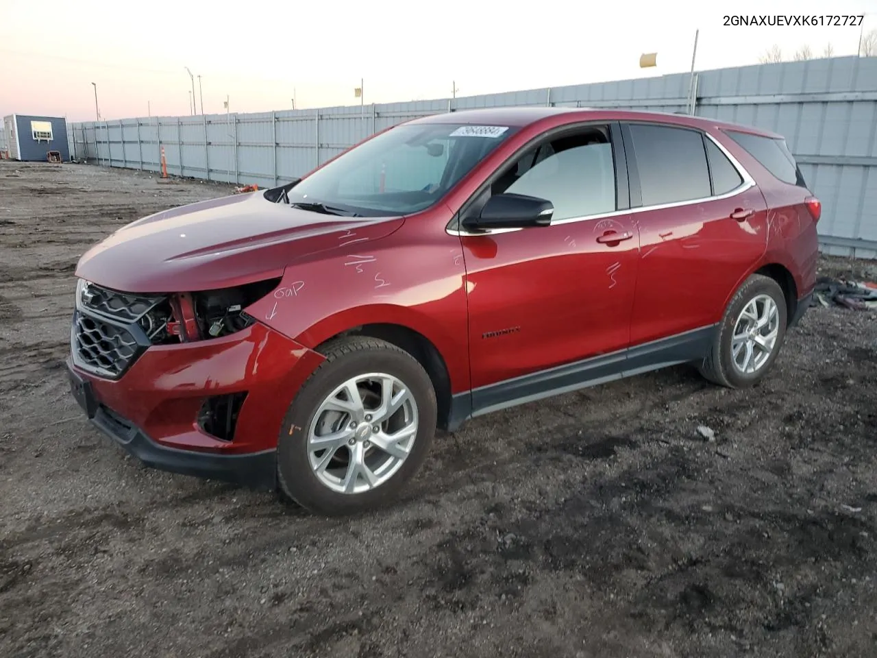 2019 Chevrolet Equinox Lt VIN: 2GNAXUEVXK6172727 Lot: 79648884