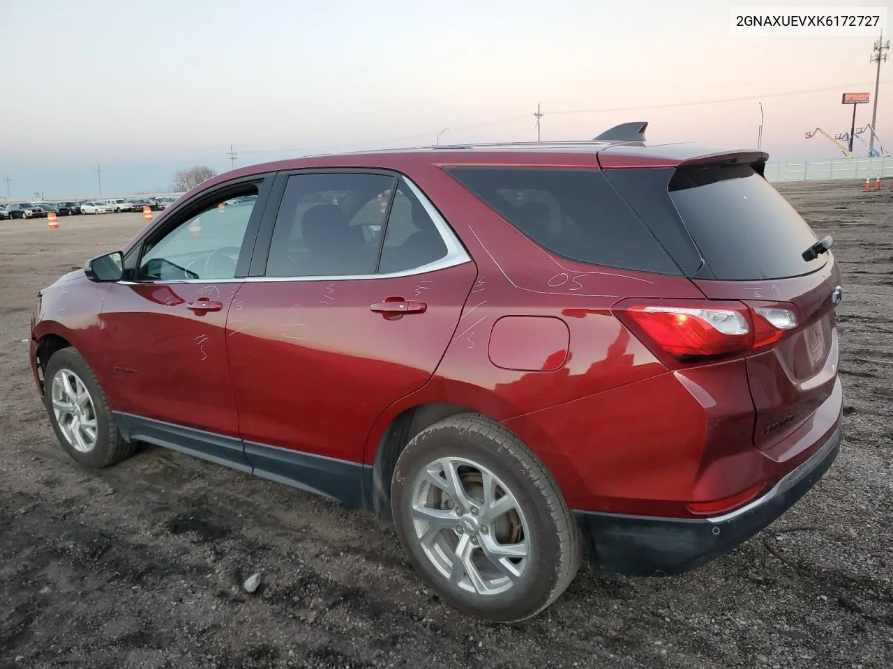 2019 Chevrolet Equinox Lt VIN: 2GNAXUEVXK6172727 Lot: 79648884