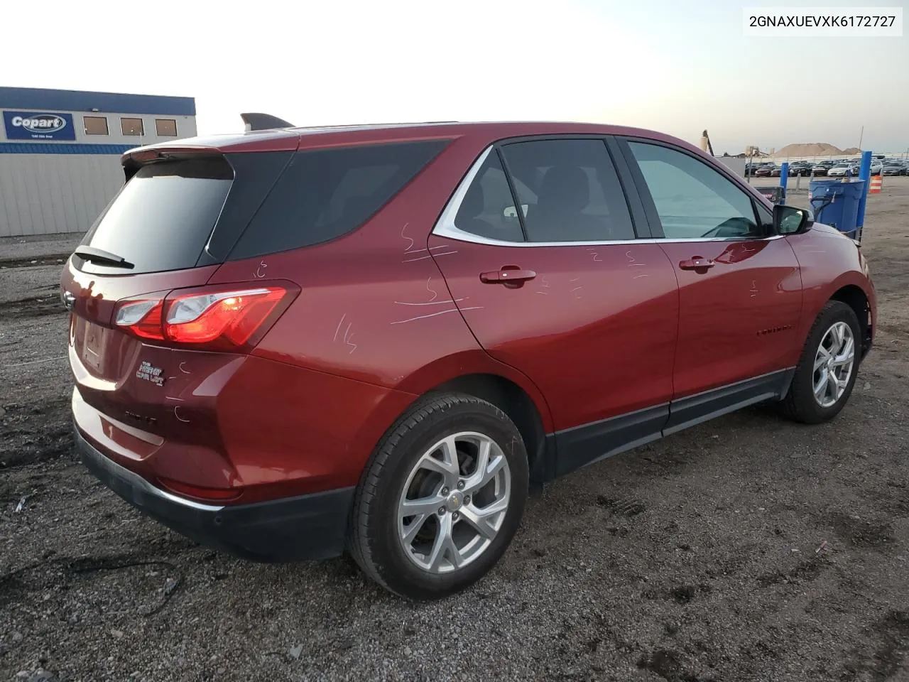 2019 Chevrolet Equinox Lt VIN: 2GNAXUEVXK6172727 Lot: 79648884