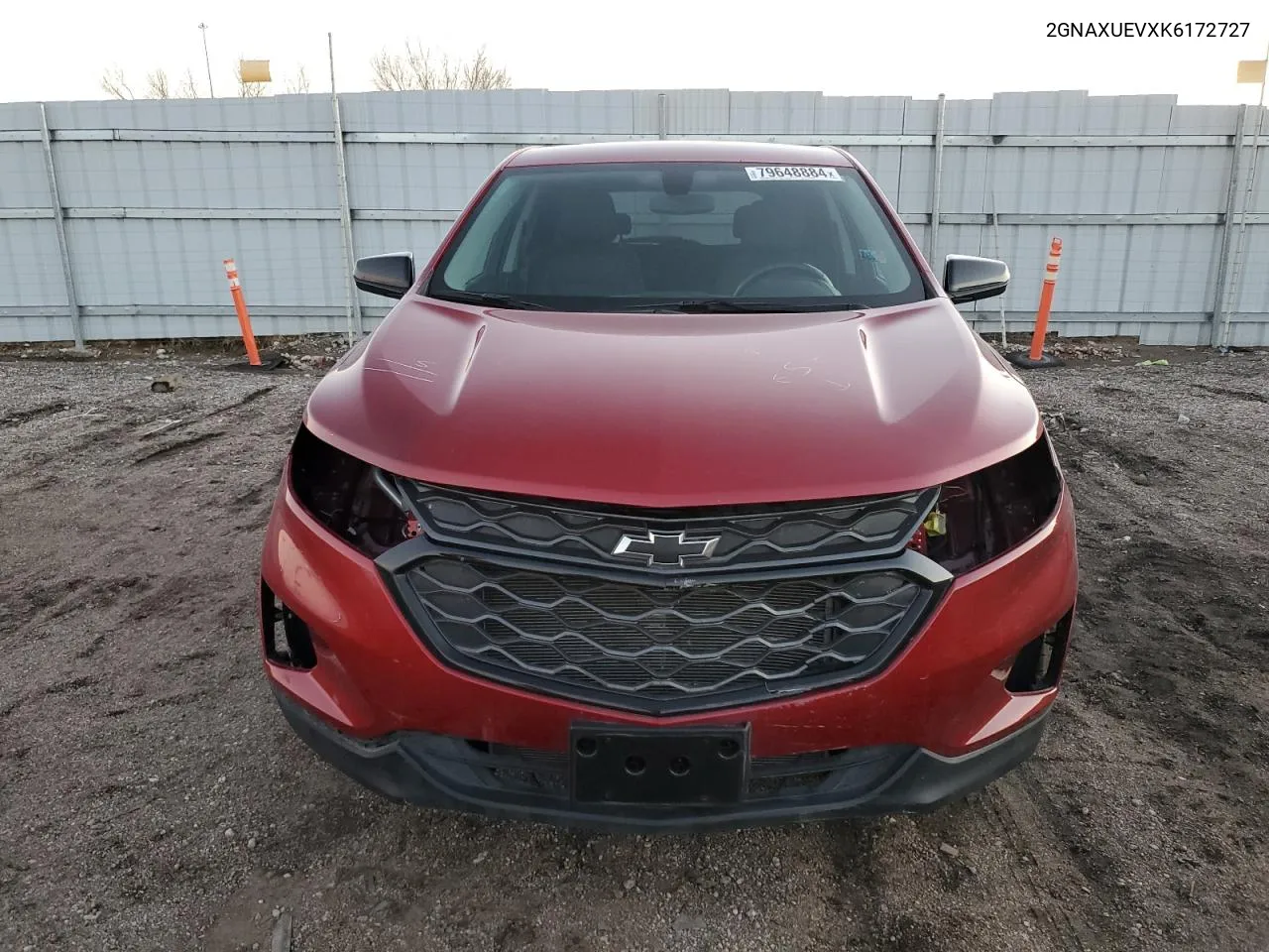 2019 Chevrolet Equinox Lt VIN: 2GNAXUEVXK6172727 Lot: 79648884