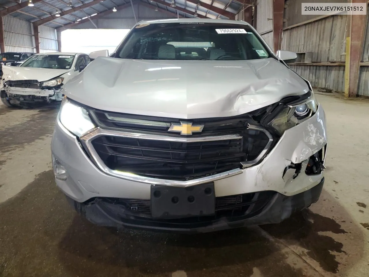 2019 Chevrolet Equinox Lt VIN: 2GNAXJEV7K6151512 Lot: 79662924