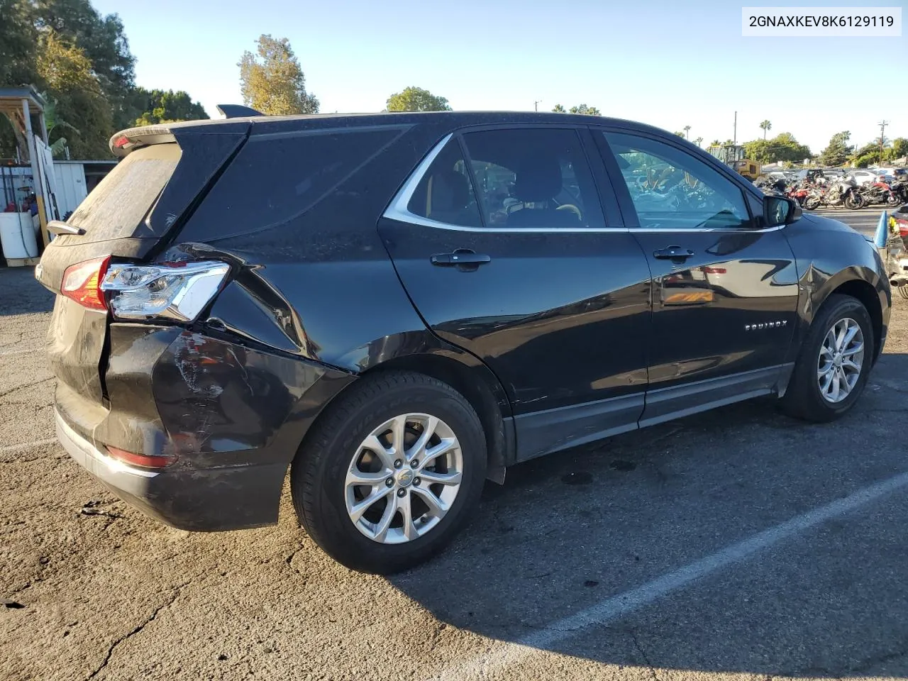 2019 Chevrolet Equinox Lt VIN: 2GNAXKEV8K6129119 Lot: 79721294