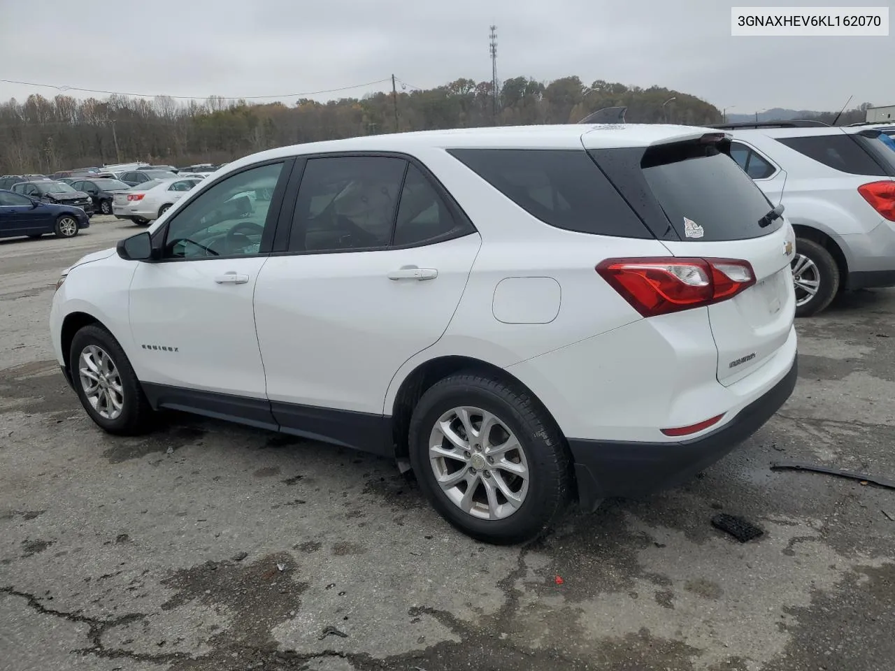 2019 Chevrolet Equinox Ls VIN: 3GNAXHEV6KL162070 Lot: 79743004