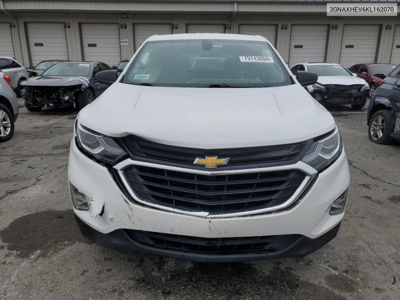 2019 Chevrolet Equinox Ls VIN: 3GNAXHEV6KL162070 Lot: 79743004