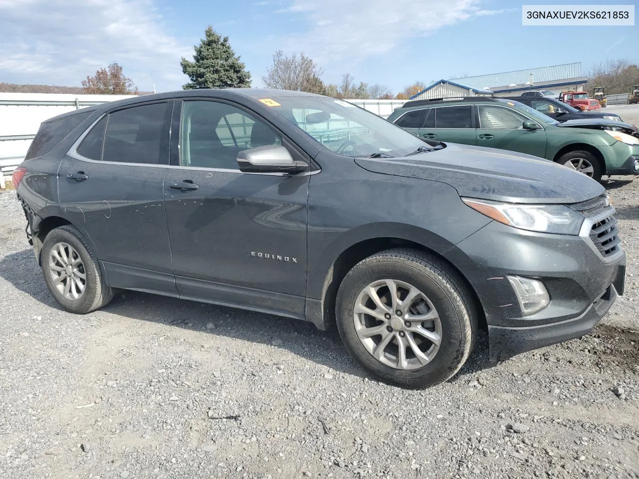 2019 Chevrolet Equinox Lt VIN: 3GNAXUEV2KS621853 Lot: 79805674