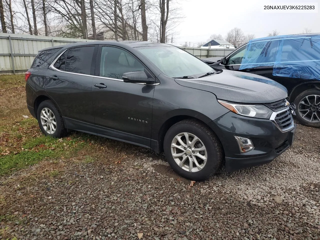 2019 Chevrolet Equinox Lt VIN: 2GNAXUEV3K6225283 Lot: 79816544