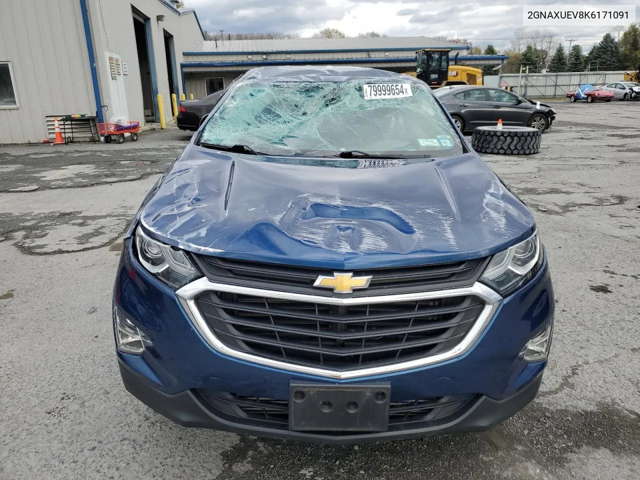 2019 Chevrolet Equinox Lt VIN: 2GNAXUEV8K6171091 Lot: 79999654