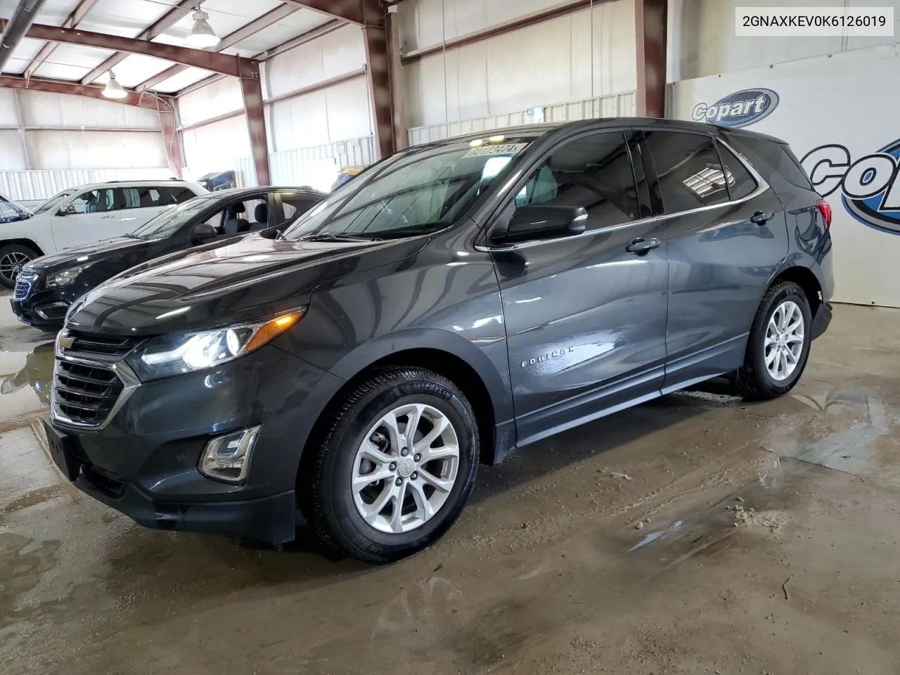 2019 Chevrolet Equinox Lt VIN: 2GNAXKEV0K6126019 Lot: 80122474