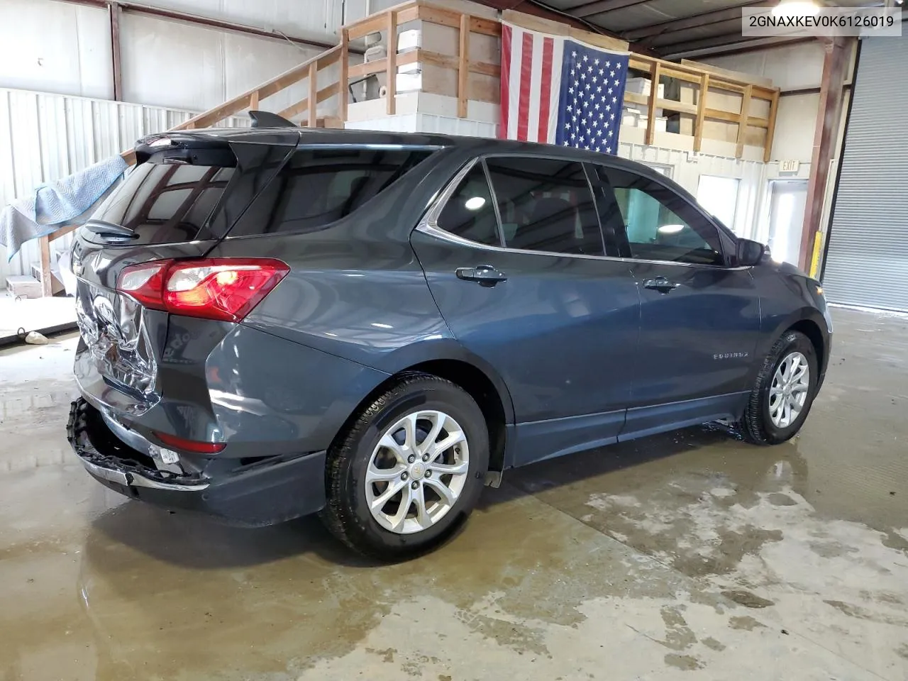 2019 Chevrolet Equinox Lt VIN: 2GNAXKEV0K6126019 Lot: 80122474