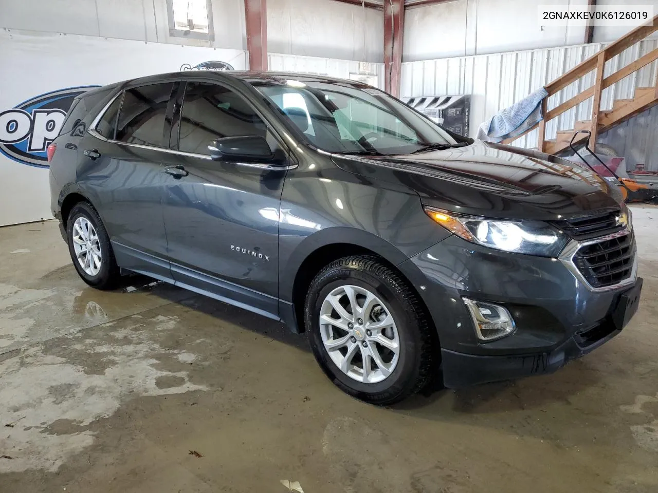 2019 Chevrolet Equinox Lt VIN: 2GNAXKEV0K6126019 Lot: 80122474