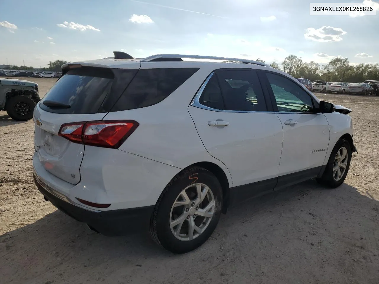 2019 Chevrolet Equinox Lt VIN: 3GNAXLEX0KL268826 Lot: 80145254