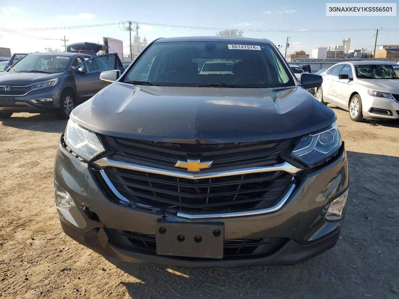 2019 Chevrolet Equinox Lt VIN: 3GNAXKEV1KS556501 Lot: 80147574