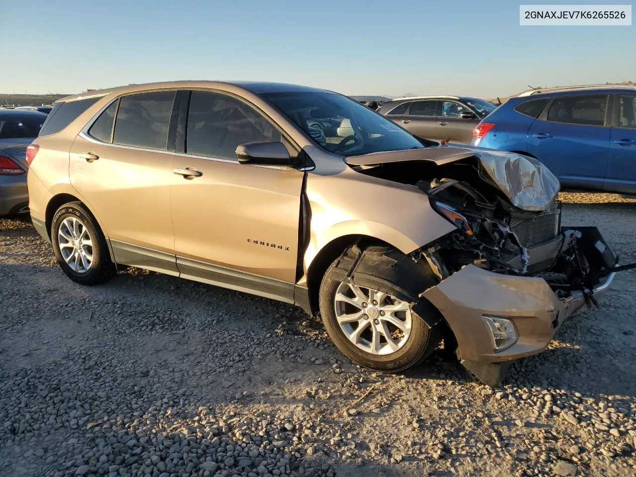 2019 Chevrolet Equinox Lt VIN: 2GNAXJEV7K6265526 Lot: 80164304