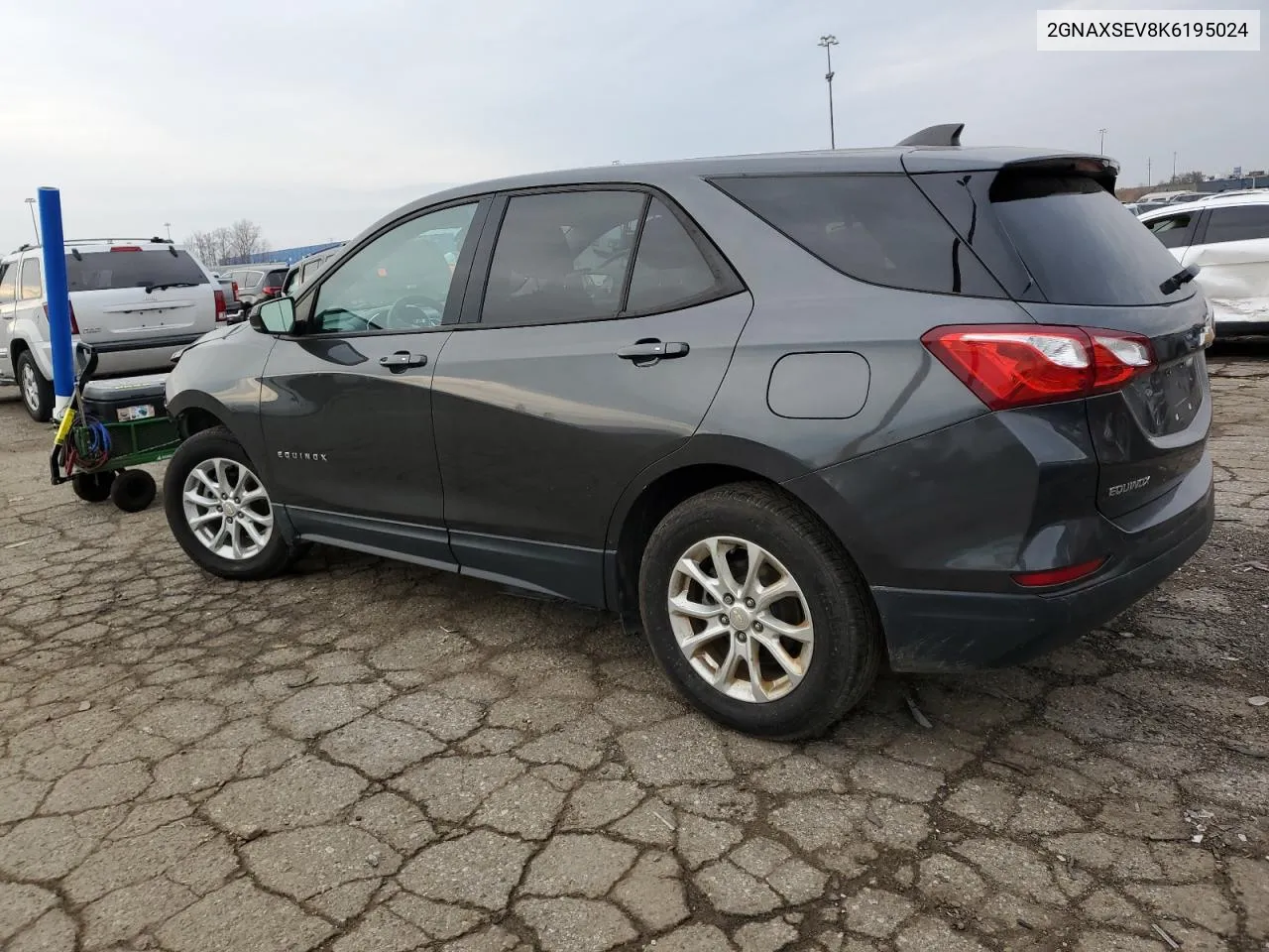 2019 Chevrolet Equinox Ls VIN: 2GNAXSEV8K6195024 Lot: 80321524