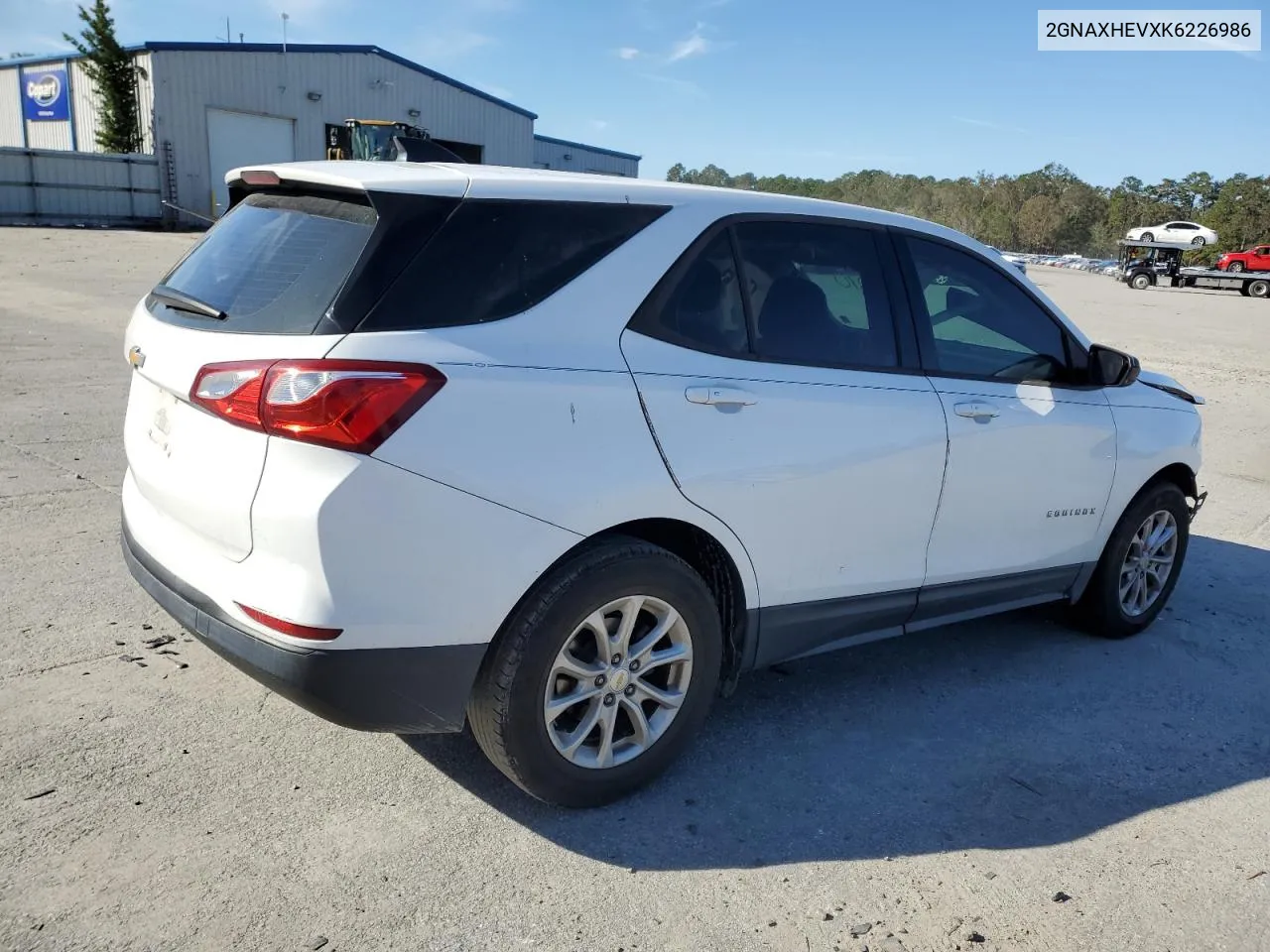 2019 Chevrolet Equinox Ls VIN: 2GNAXHEVXK6226986 Lot: 80365374