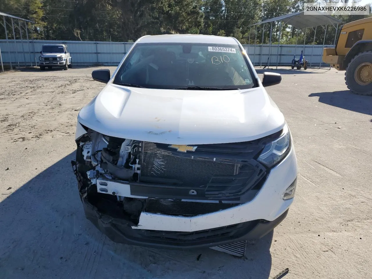 2019 Chevrolet Equinox Ls VIN: 2GNAXHEVXK6226986 Lot: 80365374