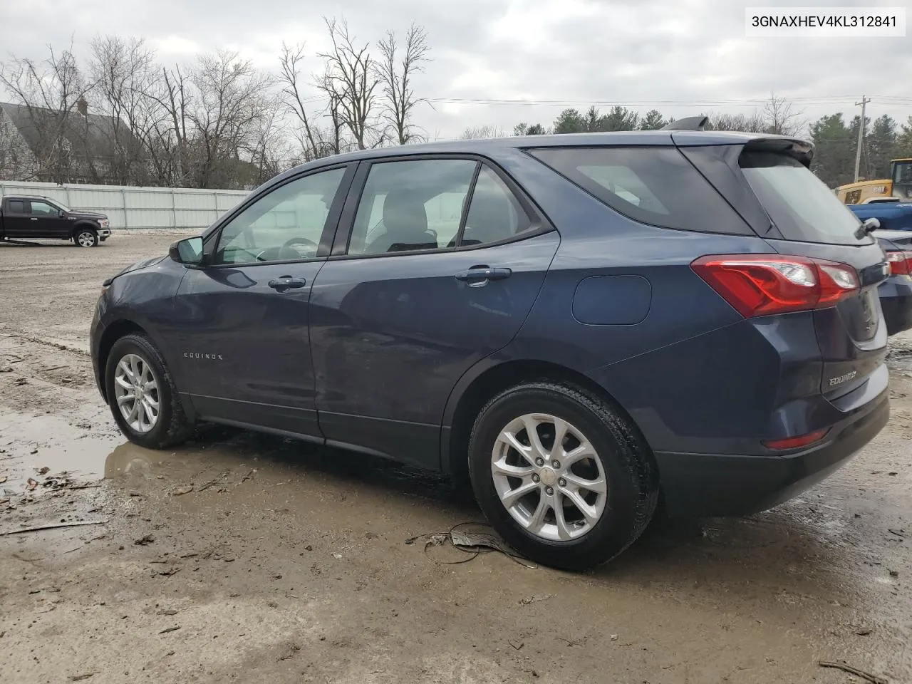 2019 Chevrolet Equinox Ls VIN: 3GNAXHEV4KL312841 Lot: 80446554