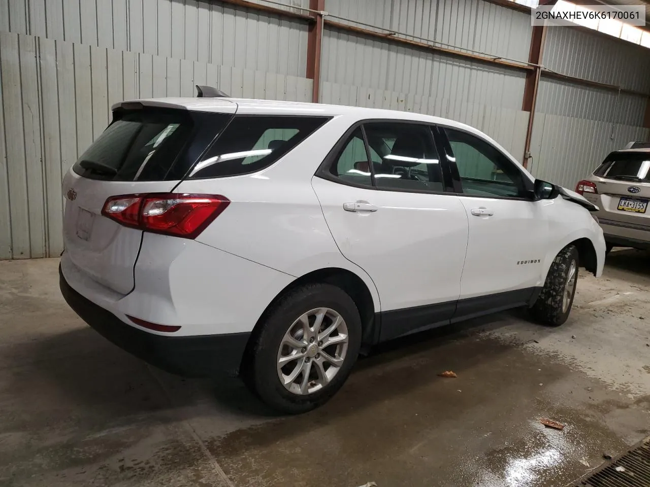 2019 Chevrolet Equinox Ls VIN: 2GNAXHEV6K6170061 Lot: 80447174