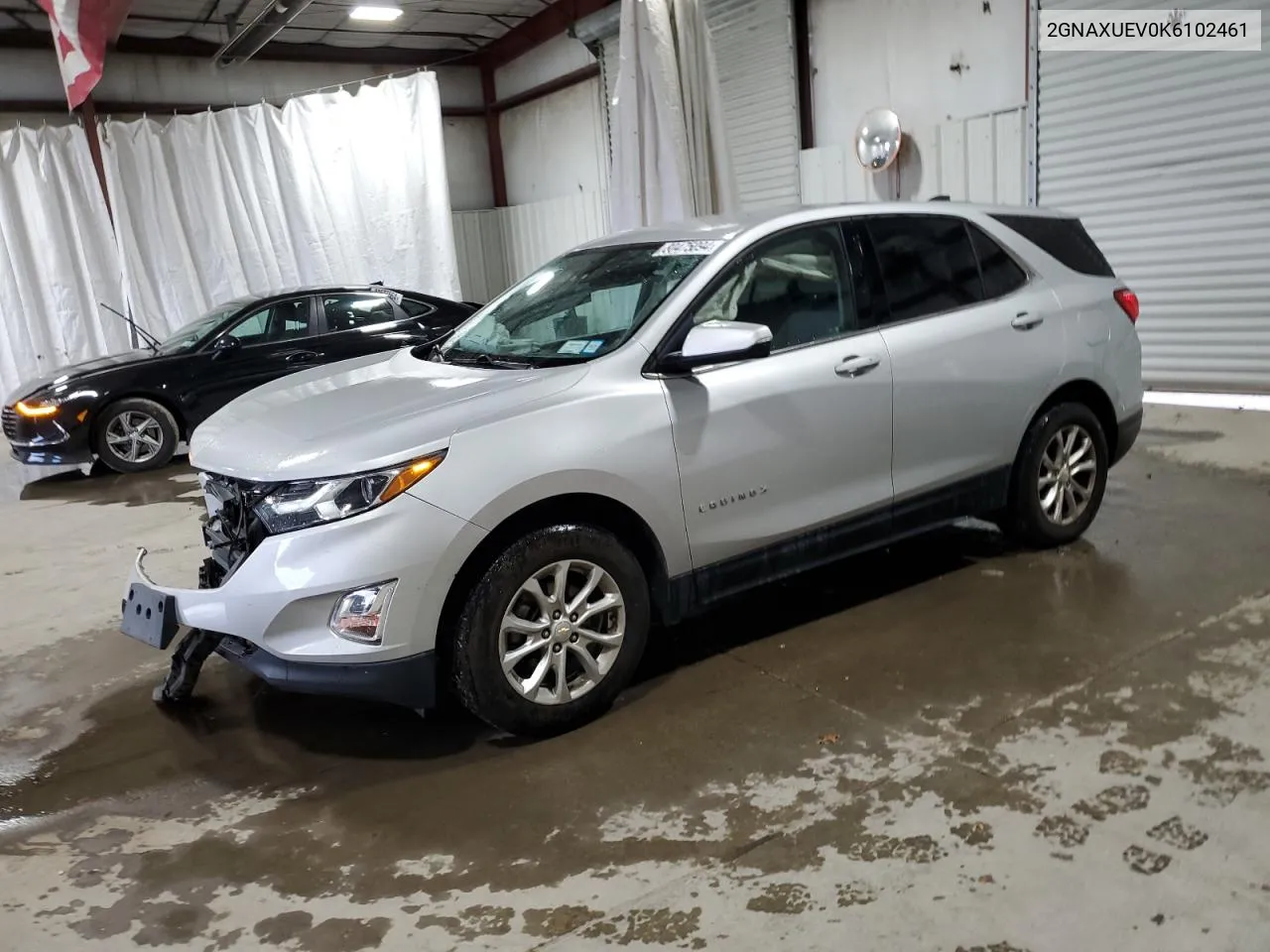 2019 Chevrolet Equinox Lt VIN: 2GNAXUEV0K6102461 Lot: 80475094