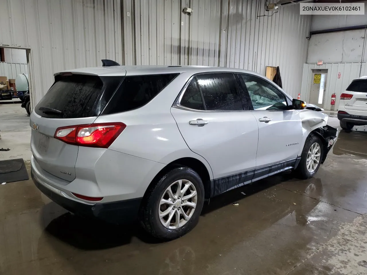 2019 Chevrolet Equinox Lt VIN: 2GNAXUEV0K6102461 Lot: 80475094