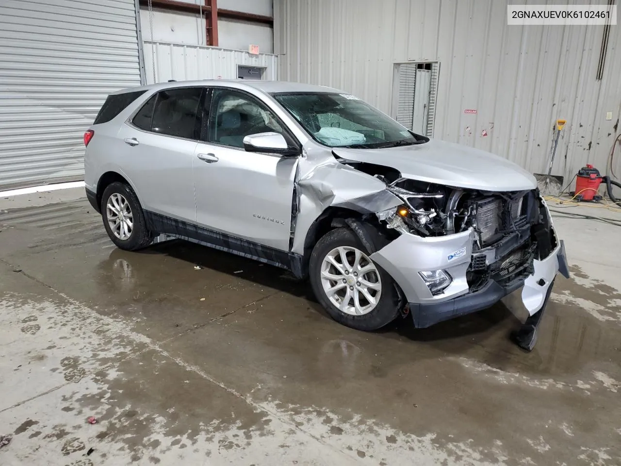 2019 Chevrolet Equinox Lt VIN: 2GNAXUEV0K6102461 Lot: 80475094