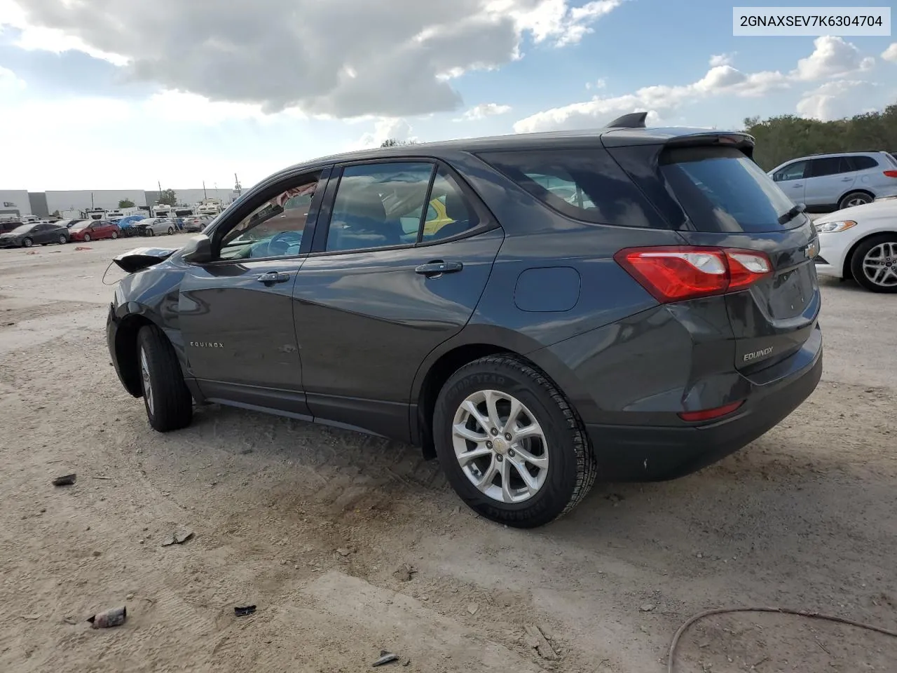 2019 Chevrolet Equinox Ls VIN: 2GNAXSEV7K6304704 Lot: 80482394