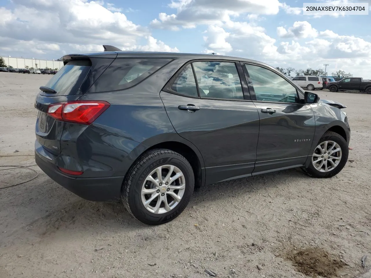 2019 Chevrolet Equinox Ls VIN: 2GNAXSEV7K6304704 Lot: 80482394