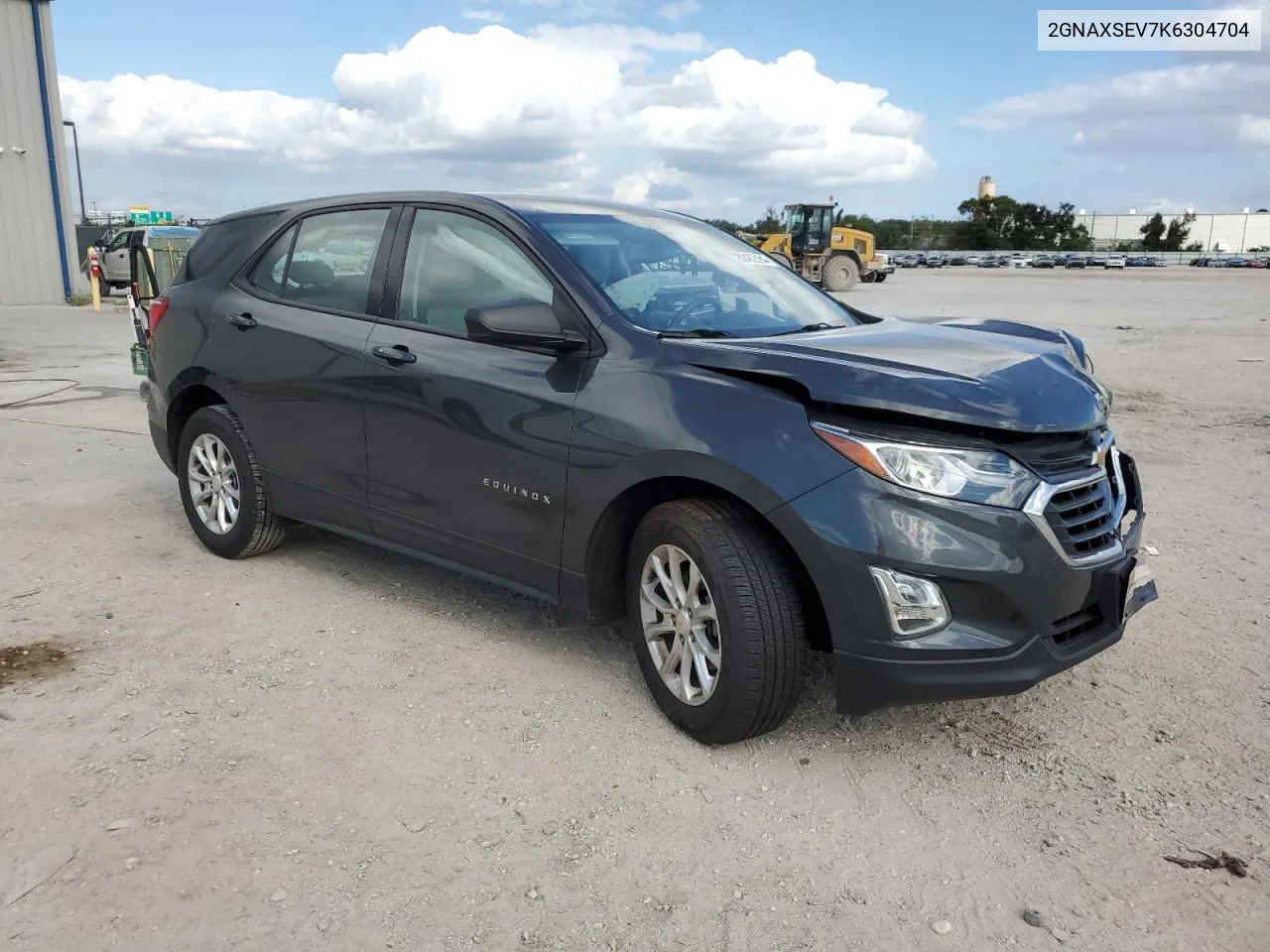 2019 Chevrolet Equinox Ls VIN: 2GNAXSEV7K6304704 Lot: 80482394