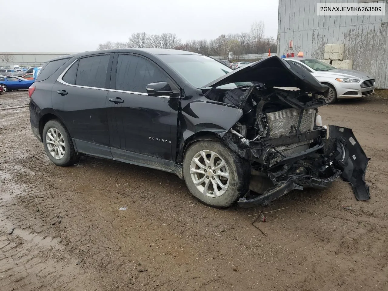 2019 Chevrolet Equinox Lt VIN: 2GNAXJEV8K6263509 Lot: 80618994