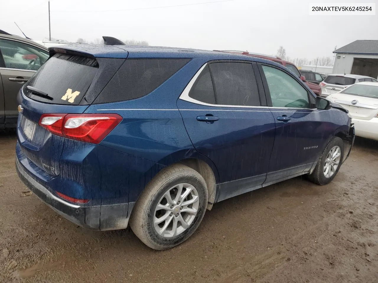 2019 Chevrolet Equinox Lt VIN: 2GNAXTEV5K6245254 Lot: 80713254