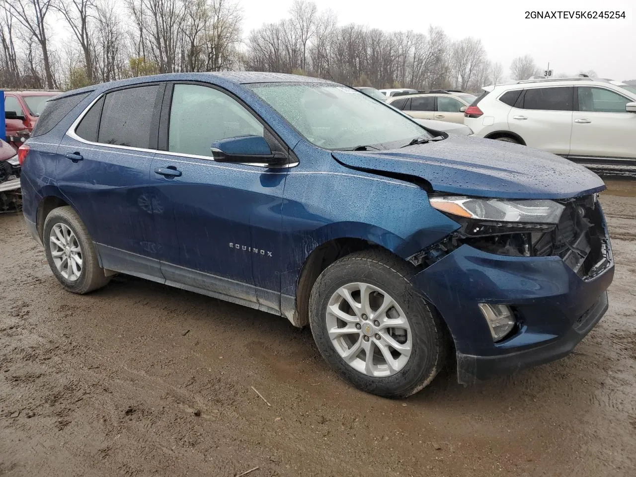 2019 Chevrolet Equinox Lt VIN: 2GNAXTEV5K6245254 Lot: 80713254