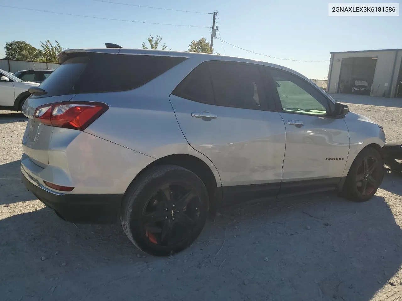 2019 Chevrolet Equinox Lt VIN: 2GNAXLEX3K6181586 Lot: 80906034