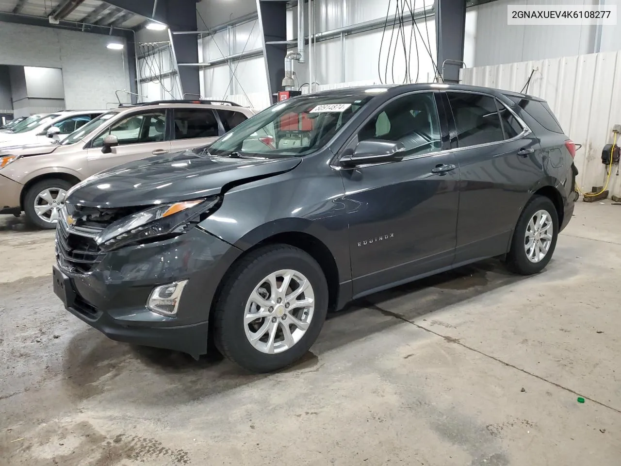 2019 Chevrolet Equinox Lt VIN: 2GNAXUEV4K6108277 Lot: 80914874