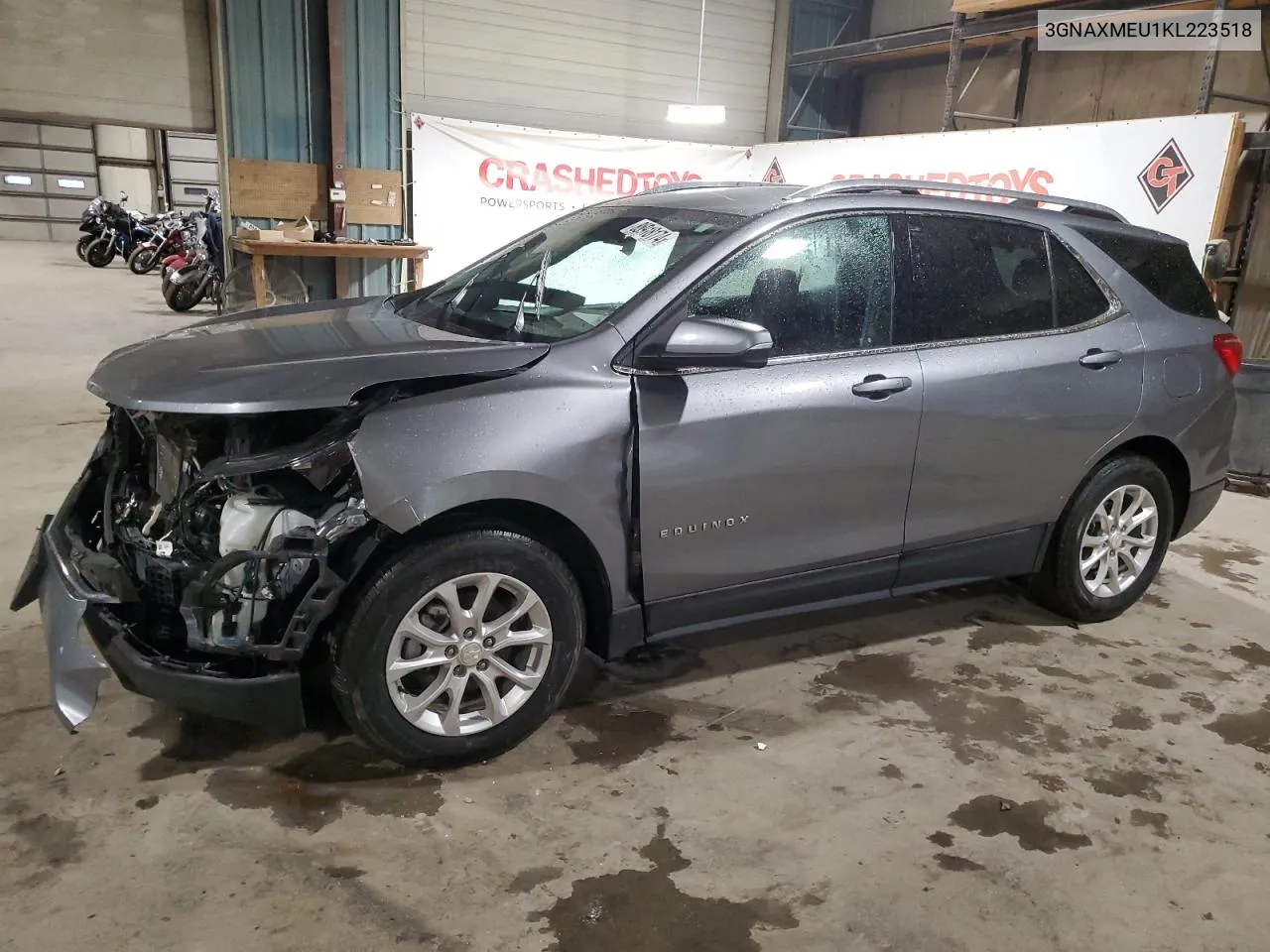 2019 Chevrolet Equinox Lt VIN: 3GNAXMEU1KL223518 Lot: 80918174