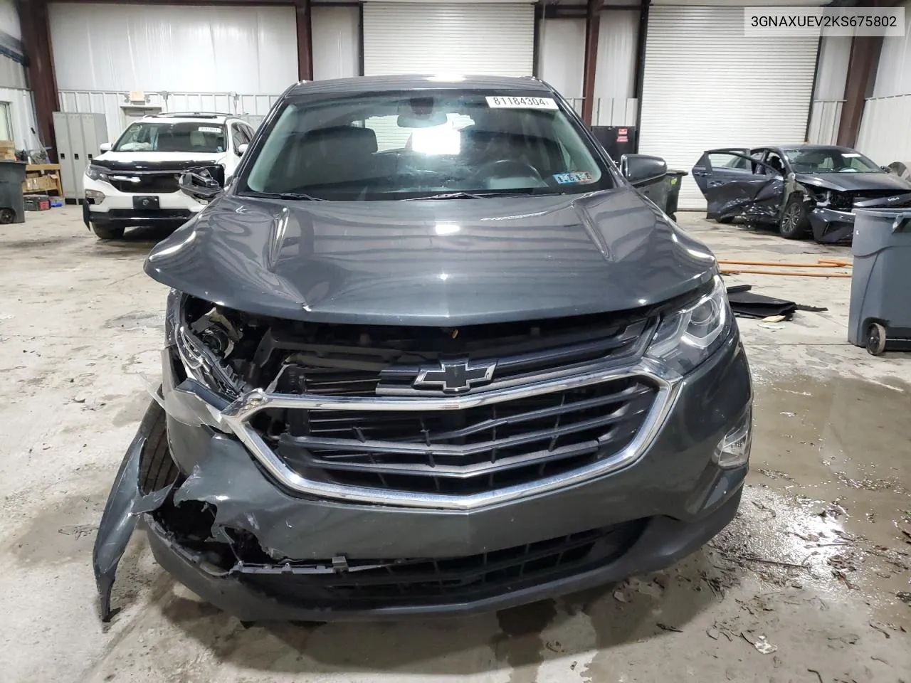 2019 Chevrolet Equinox Lt VIN: 3GNAXUEV2KS675802 Lot: 81184304