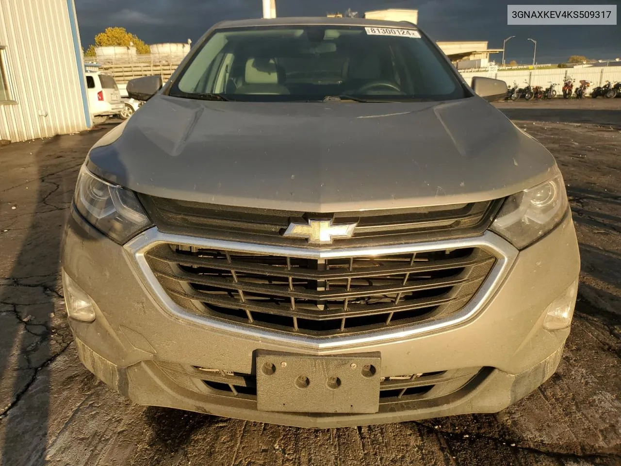 2019 Chevrolet Equinox Lt VIN: 3GNAXKEV4KS509317 Lot: 81300124