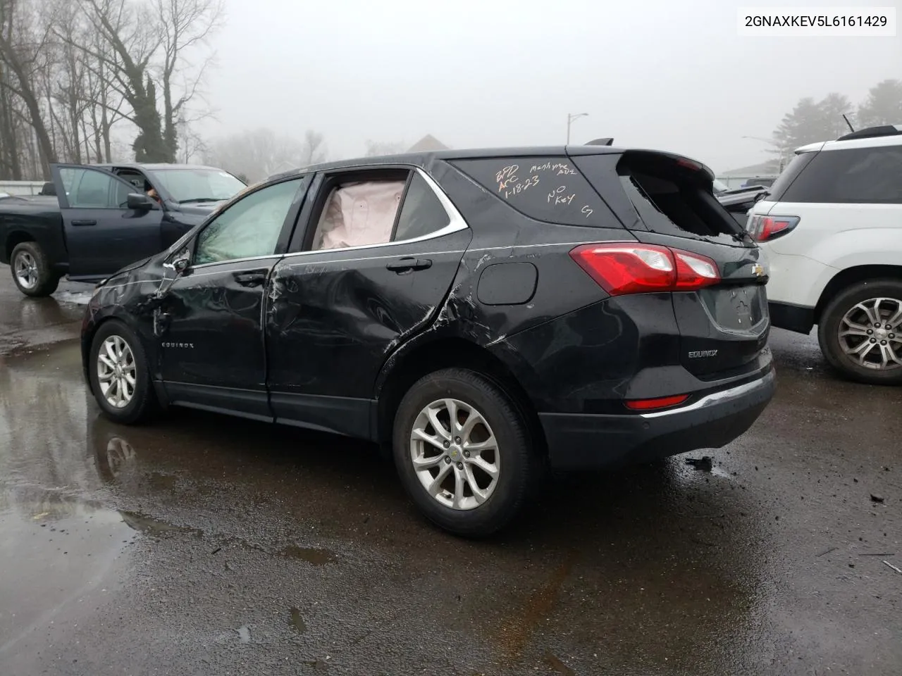 2020 Chevrolet Equinox Lt VIN: 2GNAXKEV5L6161429 Lot: 39585024