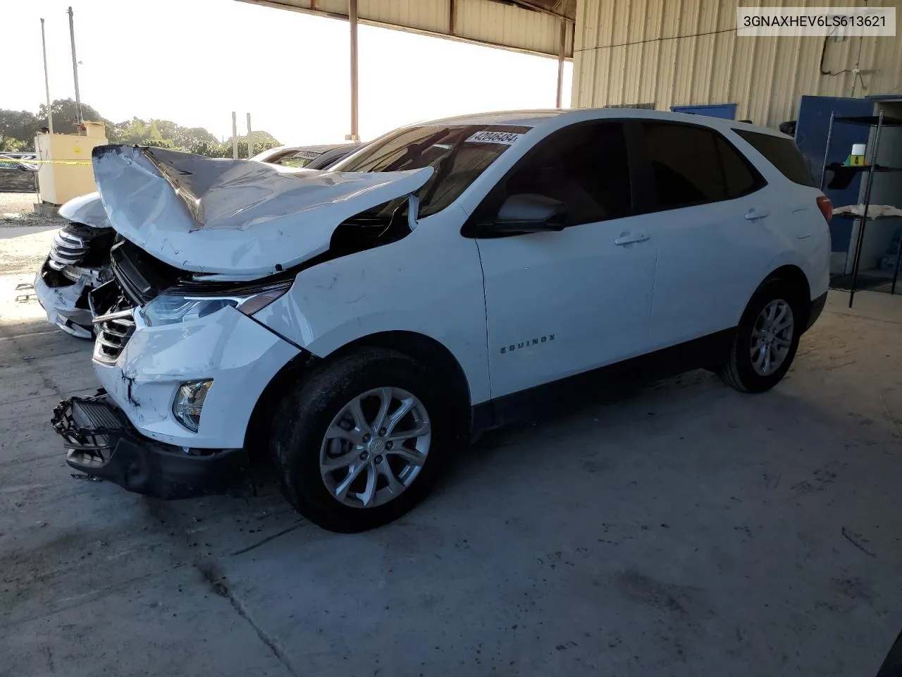 2020 Chevrolet Equinox Ls VIN: 3GNAXHEV6LS613621 Lot: 42046484