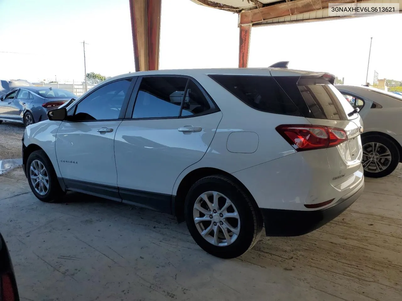 2020 Chevrolet Equinox Ls VIN: 3GNAXHEV6LS613621 Lot: 42046484