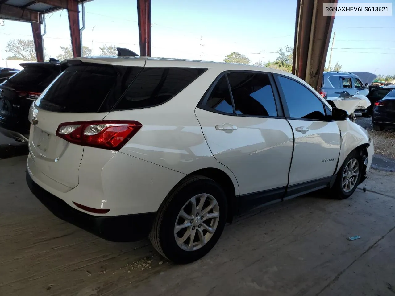 2020 Chevrolet Equinox Ls VIN: 3GNAXHEV6LS613621 Lot: 42046484