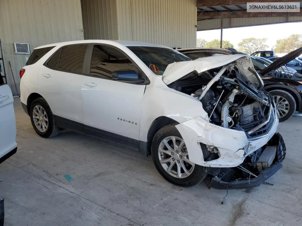 2020 Chevrolet Equinox Ls VIN: 3GNAXHEV6LS613621 Lot: 42046484