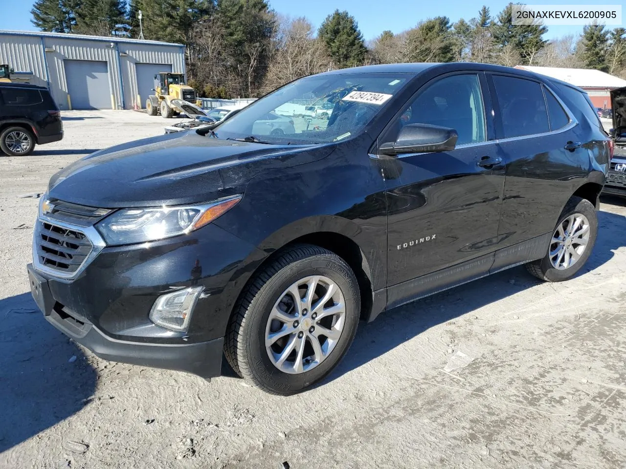 2020 Chevrolet Equinox Lt VIN: 2GNAXKEVXL6200905 Lot: 42847394