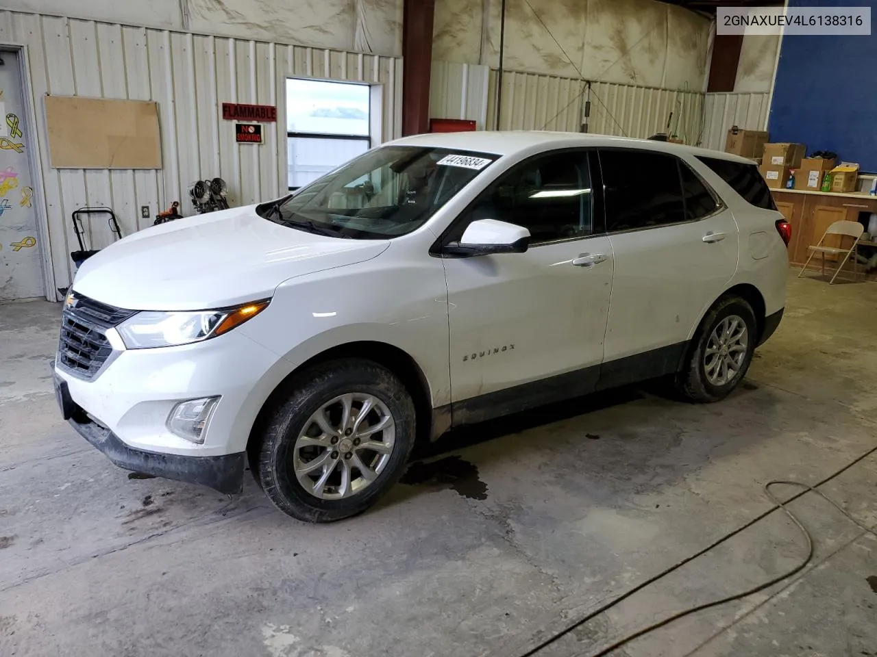 2020 Chevrolet Equinox Lt VIN: 2GNAXUEV4L6138316 Lot: 44196834