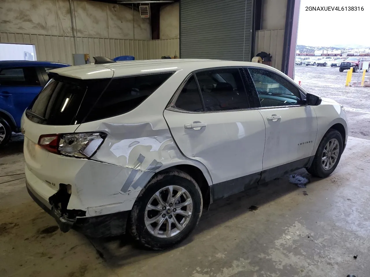 2020 Chevrolet Equinox Lt VIN: 2GNAXUEV4L6138316 Lot: 44196834